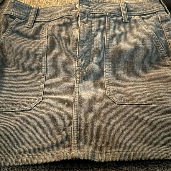 AE High-Waisted Corduroy Mini Skirt - Picture 3 of 6